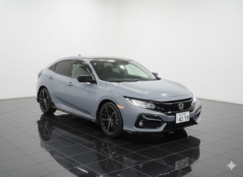 Honda Civic FK7 Grey with Black Leather 2020