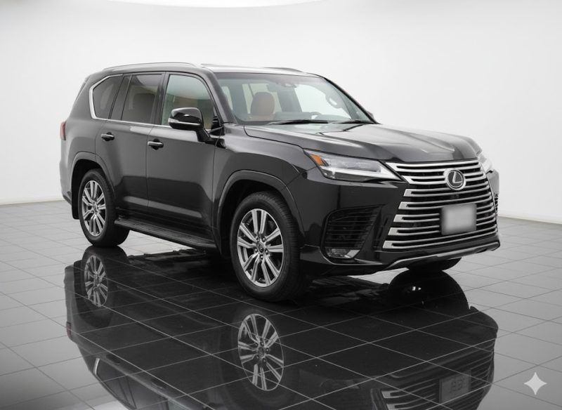 Lexus LX600 Executive Black with Tan Leather 2024