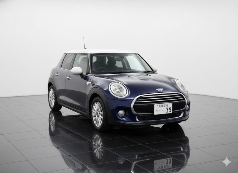 Mini Cooper Blue 2015