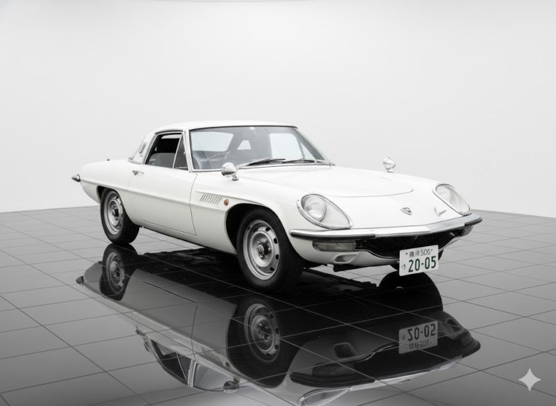 Mazda Cosmo Sport White (L10B) 1970