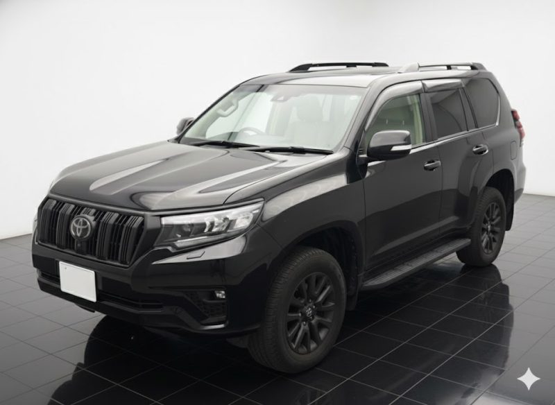 Toyota Land Cruiser Prado TX L Package Matt Black Edition 2023
