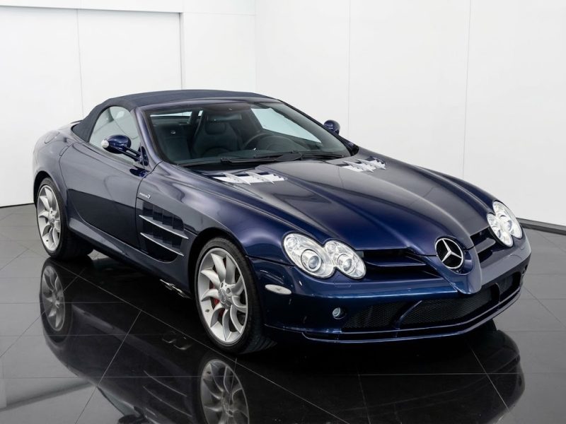 2009 Mercedes SLR McLaren supercharged V8 imported from Japan through Autoselecta.com