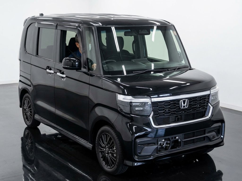 Honda N Box Custom Turbo 2025 imported from Japan