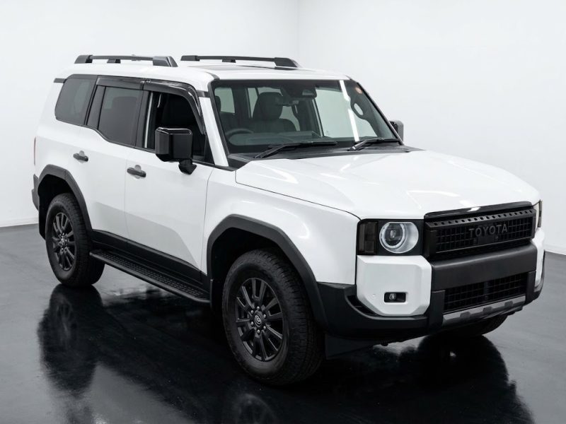 2025 Toyota Land Cruiser 250 VX finished in Pearl White with 4WD