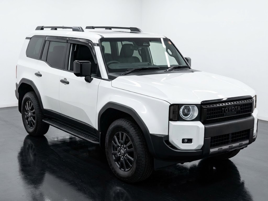 2025 Toyota Land Cruiser 250 VX finished in Pearl White with 4WD