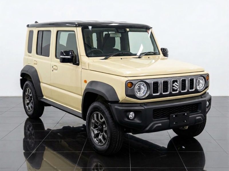 Suzuki Jimny Nomade FC 2025 Beige Black Roof 4WD imported from Japan by Autoselecta.com