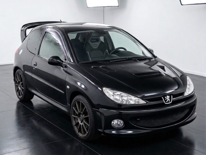 Peugeot 206 RC 2005 black manual Japanese import