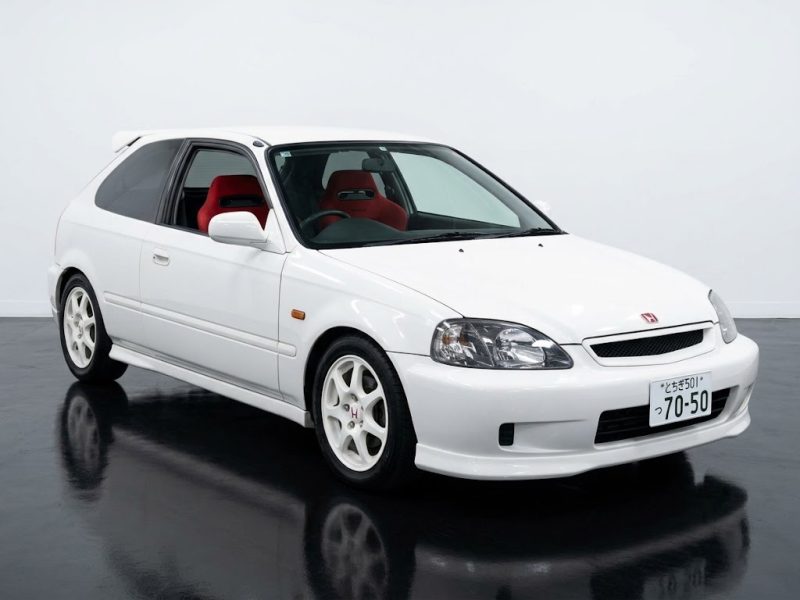 Honda Civic Type R EK9 1999 Championship White import from Japan