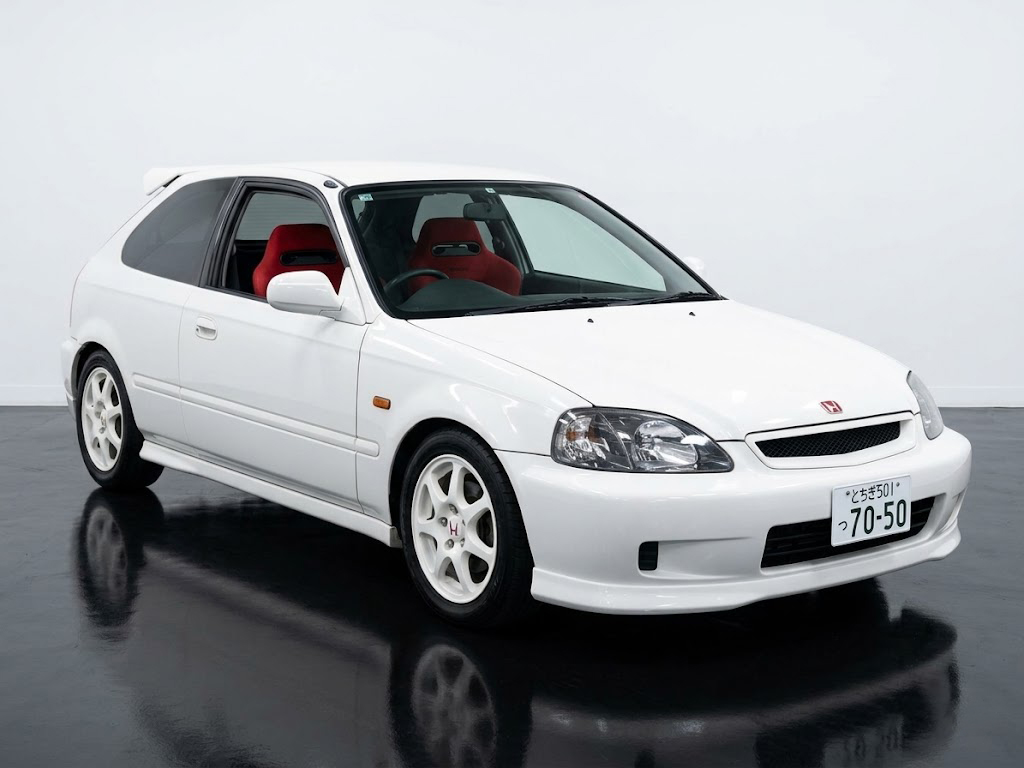 Honda Civic Type R EK9 1999 Championship White import from Japan