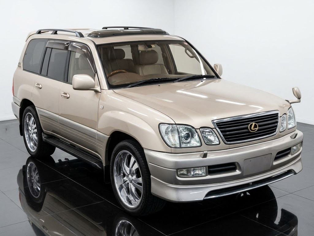 Toyota Land Cruiser Cygnus 2001 imported from Japan