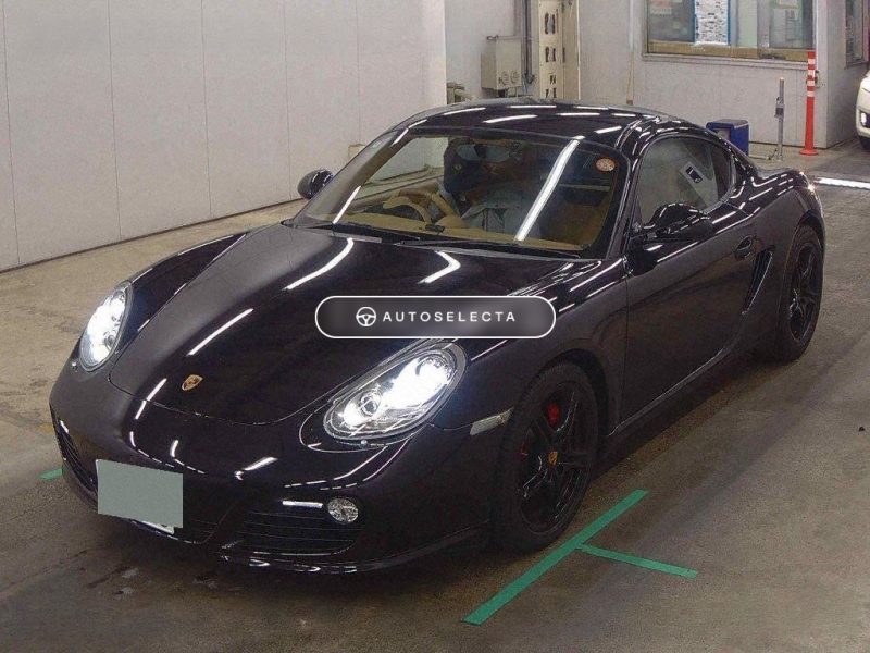 Porsche Cayman S 2010 Sport Chrono PDK Black Japanese Import Front Right