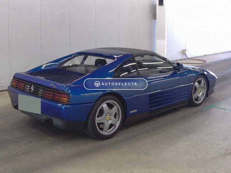 Ferrari 348 TS Manual LHD blue gated manual gearbox imported from Japan through Autoselecta