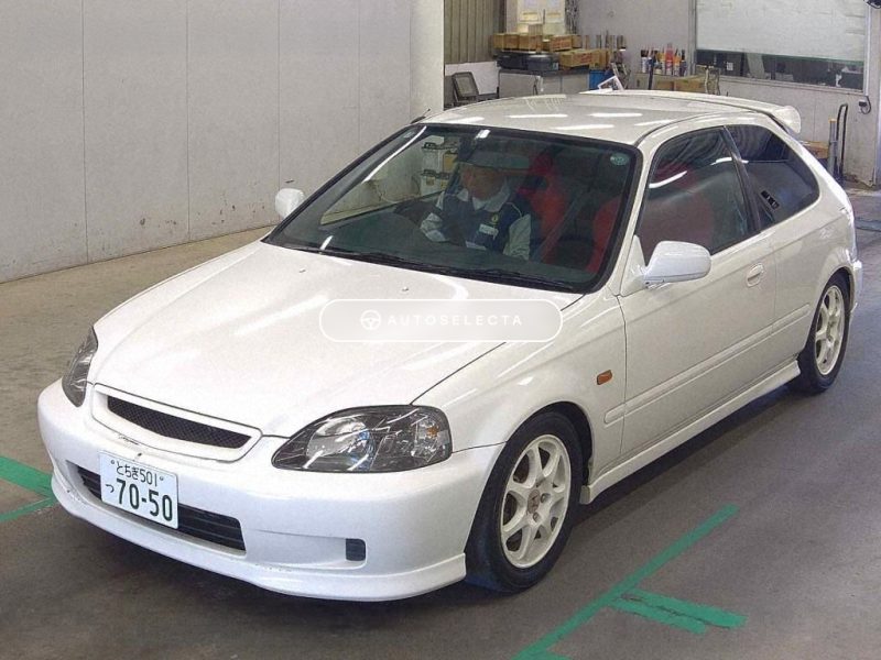 Honda Civic Type R EK9 1999 Championship White import from Japan