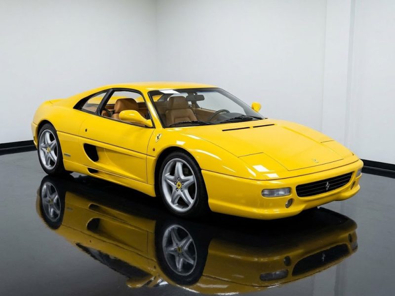 1995 Ferrari F355 Berlinetta finished in Giallo Fly Yellow with gated manual gearbox