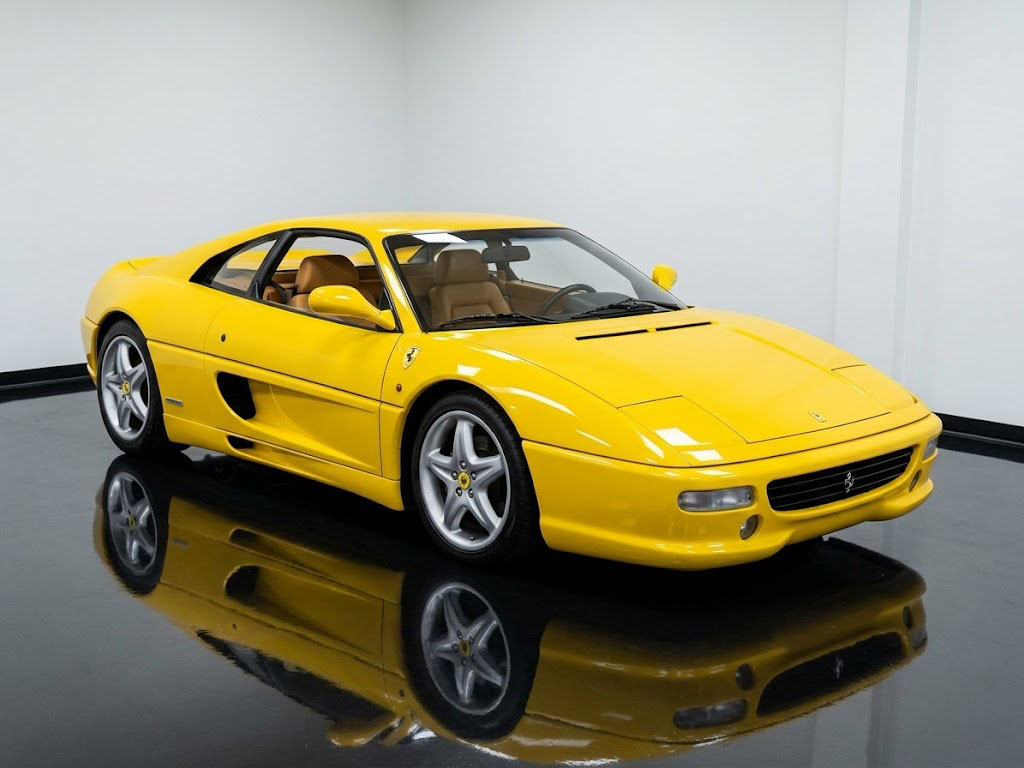 1995 Ferrari F355 Berlinetta finished in Giallo Fly Yellow with gated manual gearbox