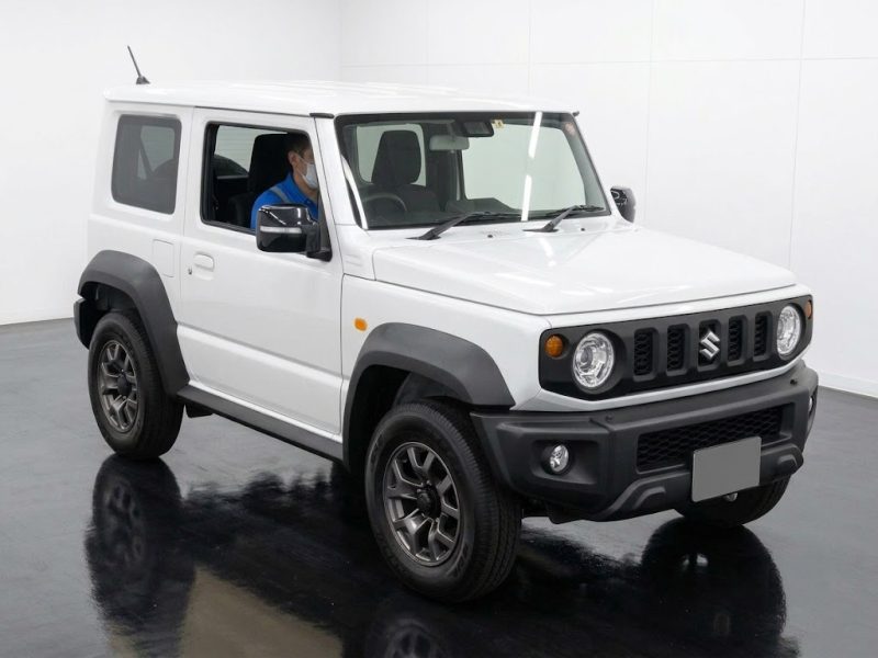 Suzuki Jimny Sierra Manual 2023 Grade 6 Pearl White import from Japan