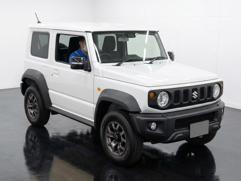 Suzuki Jimny Sierra Manual 2023 Grade 6 Pearl White import from Japan