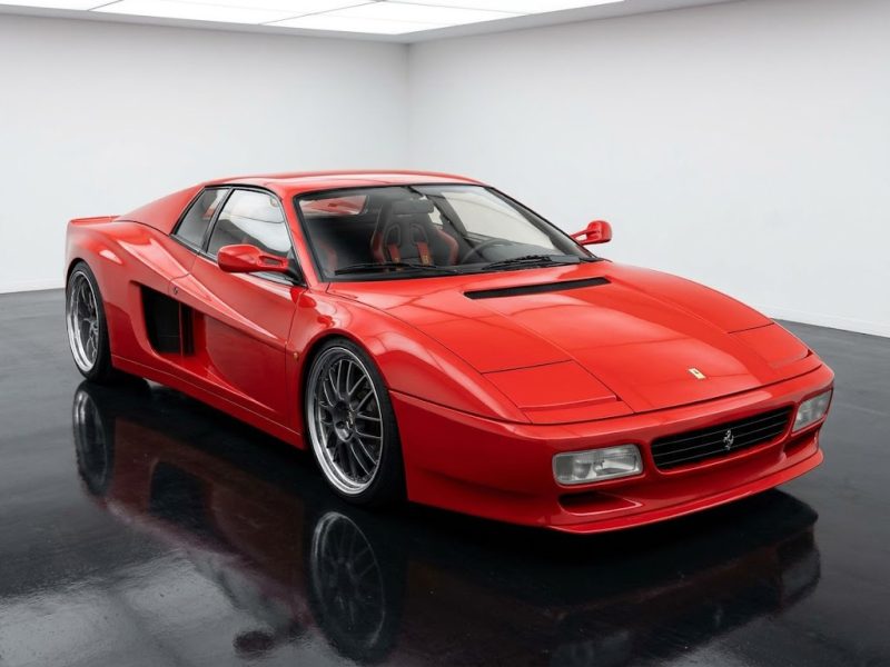Ferrari 512TR 1994 Manual Left Hand Drive Red Black Leather Japan Import