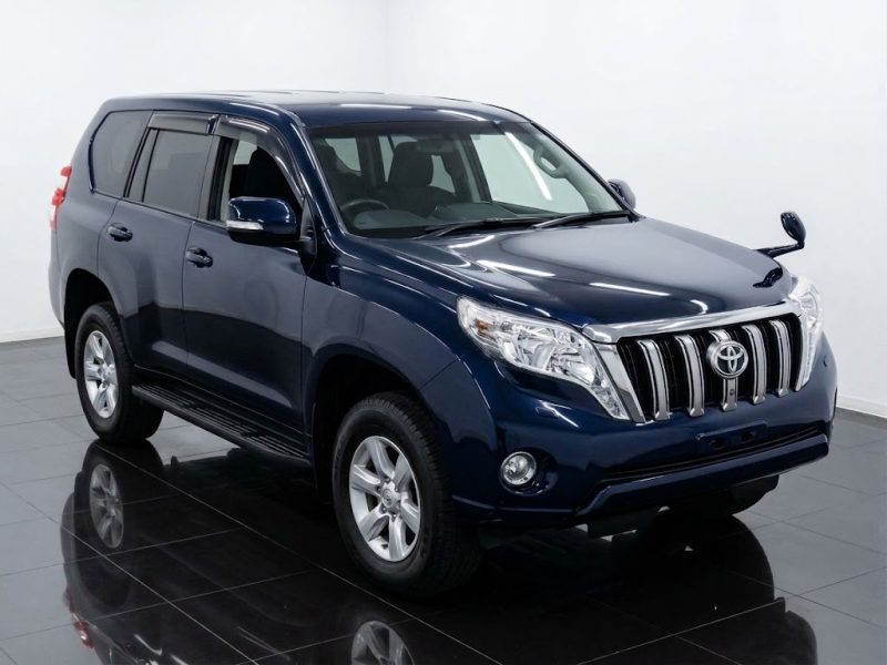 Toyota Land Cruiser Prado TX 2017 low mileage Japanese import SUV.