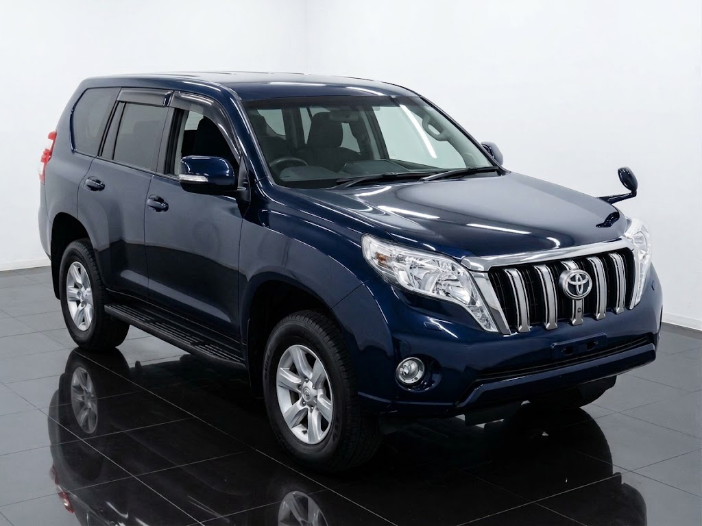 Toyota Land Cruiser Prado TX 2017 low mileage Japanese import SUV.