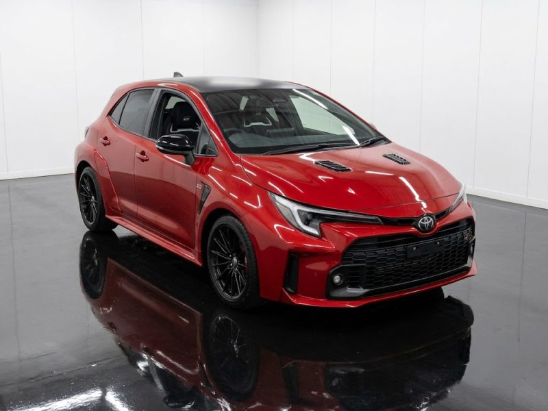 Toyota GR Corolla RZ 2026 Deep Red Manual Grade S Japanese Import