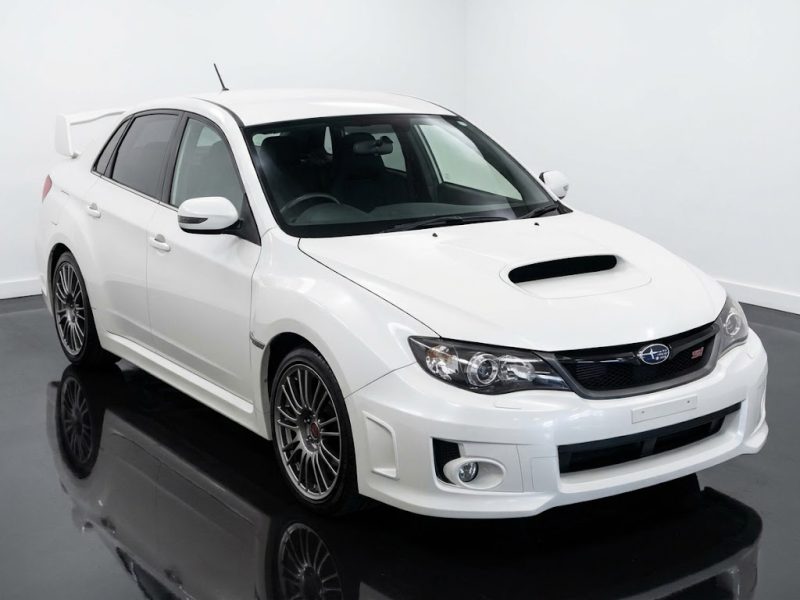 Subaru Impreza WRX STI A-Line Type S 2013 Pearl White Japanese import.