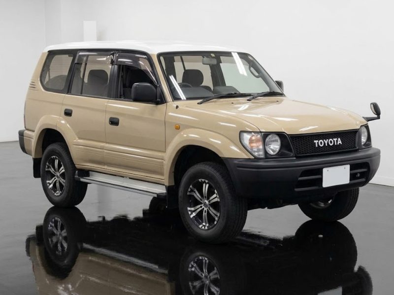 Toyota Land Cruiser Prado TX Package 1996 classic Japanese import 4x4.
