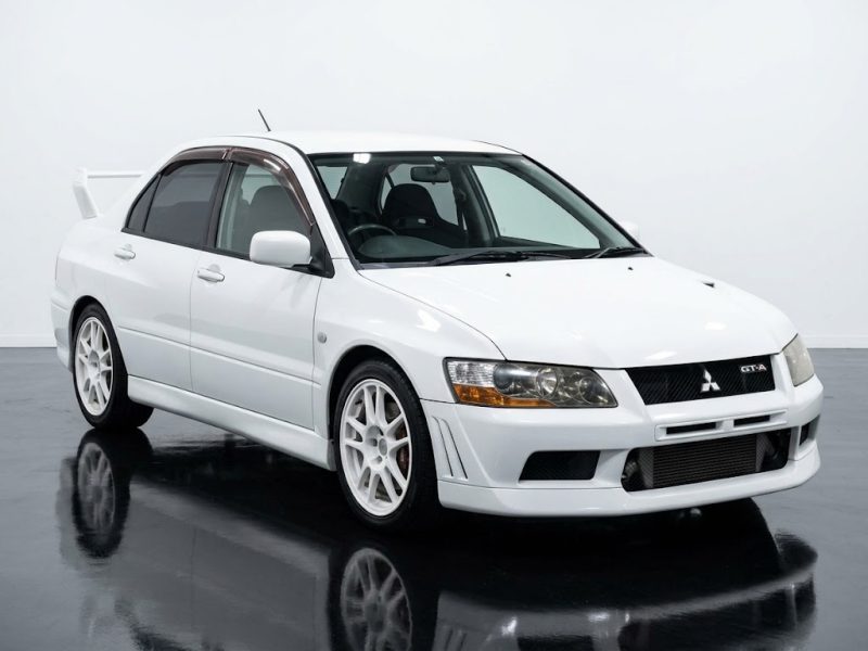 Mitsubishi Lancer Evolution VII GT-A White Japanese Import