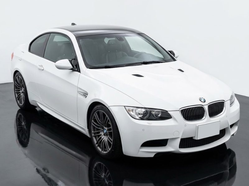 BMW M3 Coupe manual white low mileage Japanese import