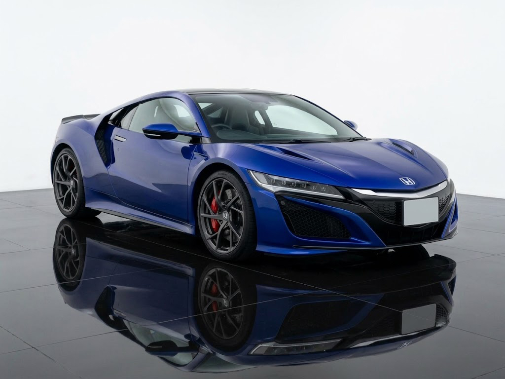 Honda NSX NC1 2017 Nouvelle Blue Pearl Metallic Left Hand Drive