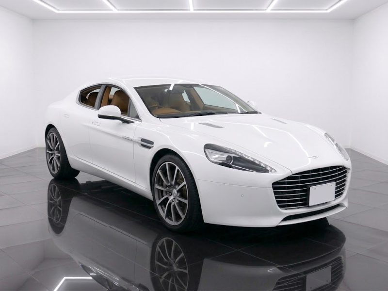 Aston Martin Rapide S 2015 White with Cream Leather Japanese import.