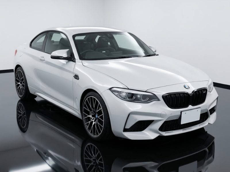 BMW M2 Competition 2019 White with Grey Leather Japanese import.