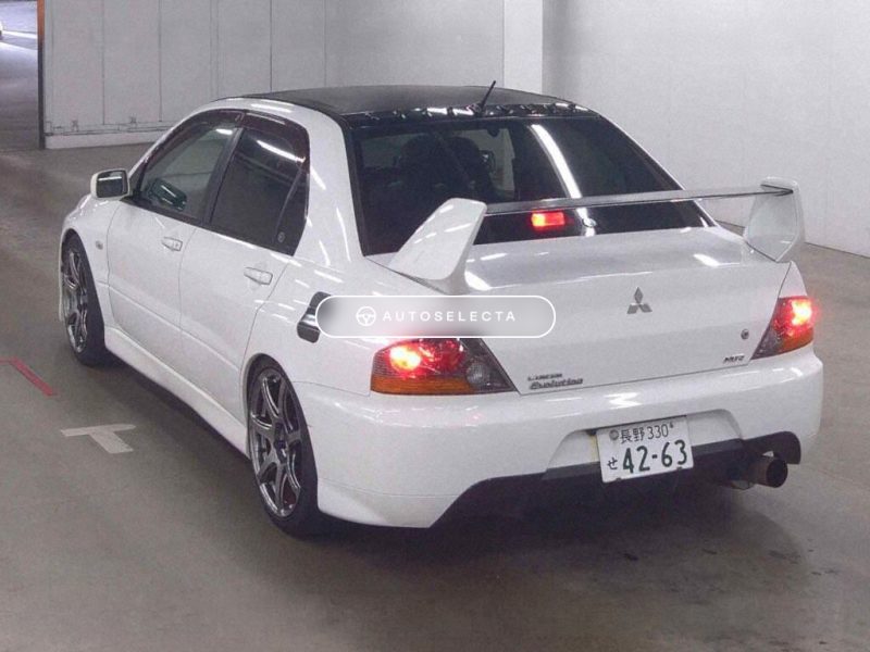 Mitsubishi Lancer Evolution IX GSR Rear View