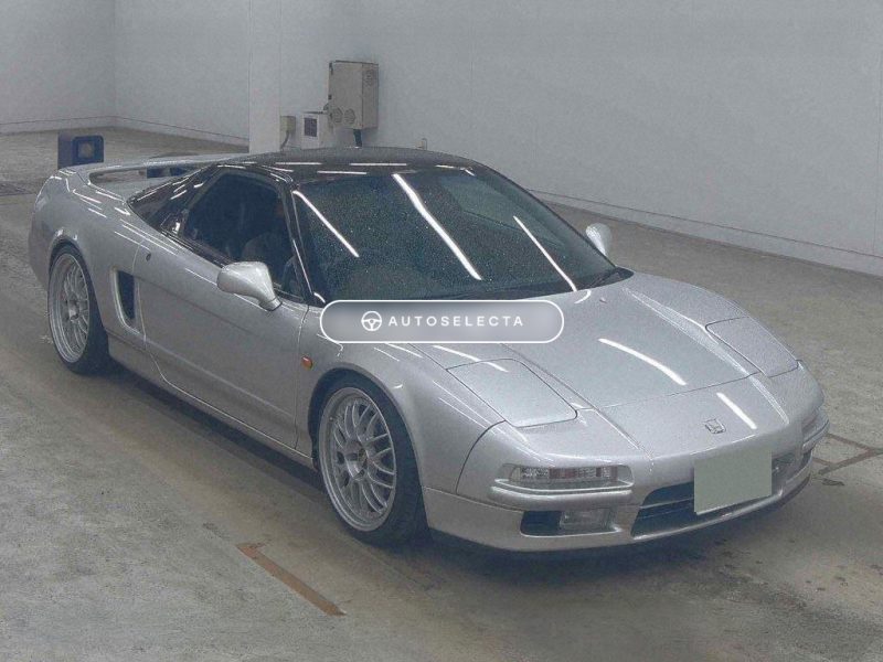 Honda NSX NA1 Silver Side Profile 1991 Japanese Sports Car
