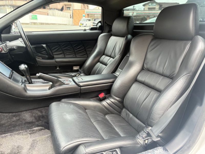 Honda NSX NA1 Black Leather Seats Interior