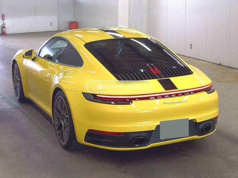 2020 Porsche 911 Carrera S Yellow Grey Leather Low Mileage Japanese Import