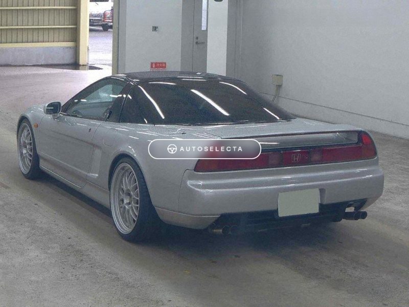 Honda NSX NA1 Silver Rear View Classic Japanese Supercar