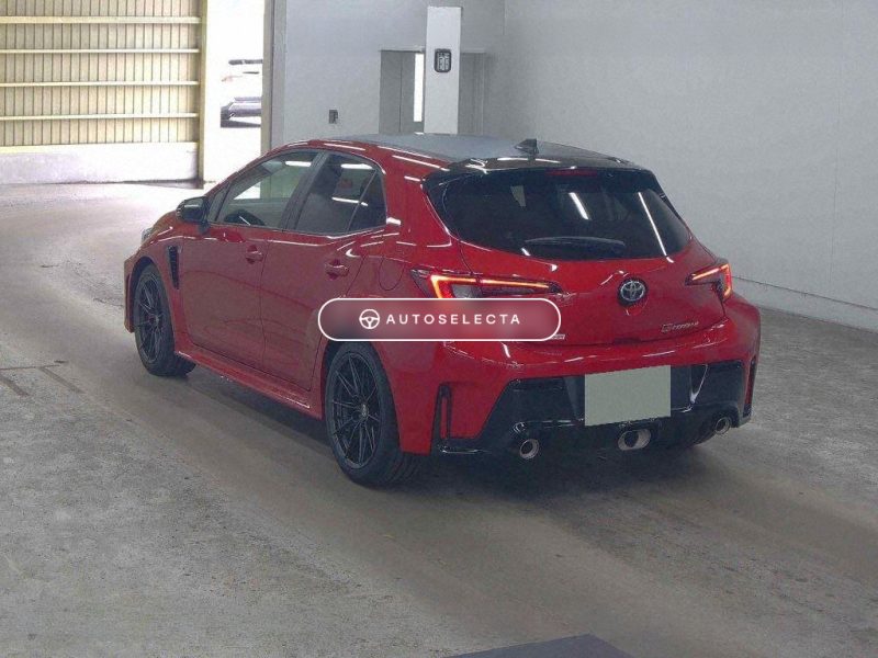 Toyota GR Corolla RZ rear view performance hatchback