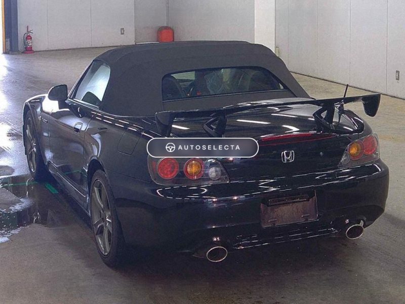 Honda S2000 Type S Rear Three Quarter Black