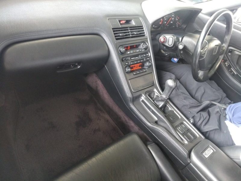 Honda NSX NA1 Black Leather Interior Dashboard