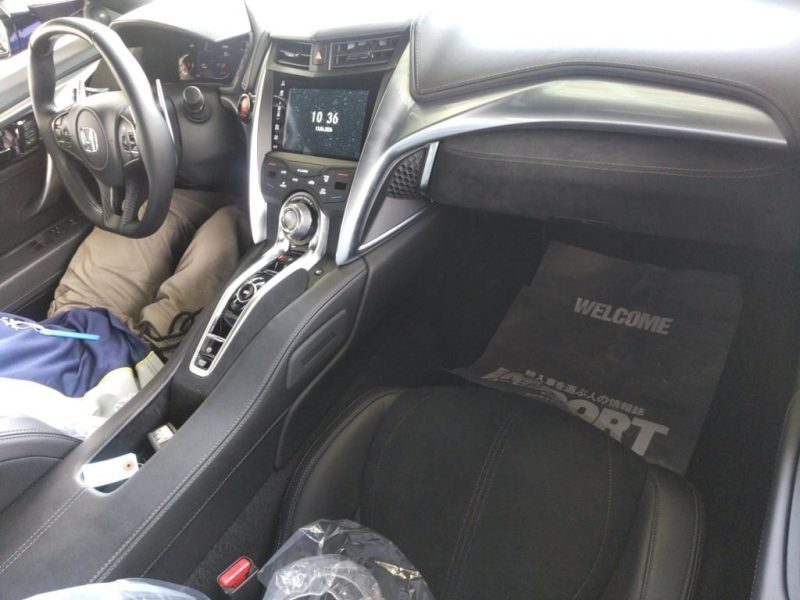 Honda NSX NC1 Black Leather Interior Dashboard