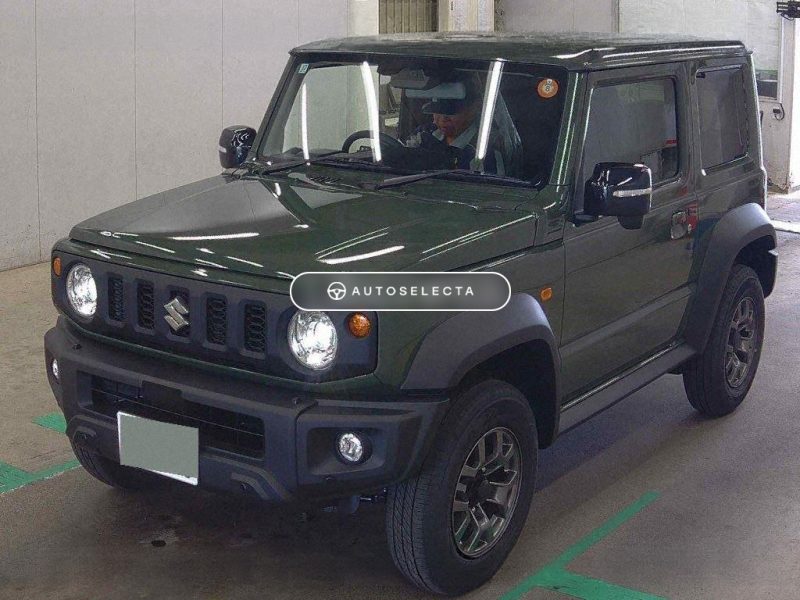 Suzuki Jimny Sierra JC 3 Door Manual 2025 Jungle Green Front Side
