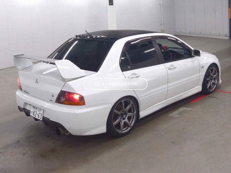 Mitsubishi Lancer Evolution IX GSR Rear Three Quarter