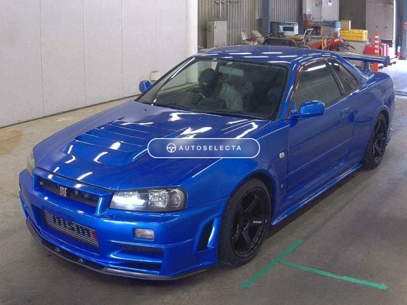 Nissan Skyline GT-R V Spec R34 Side Profile