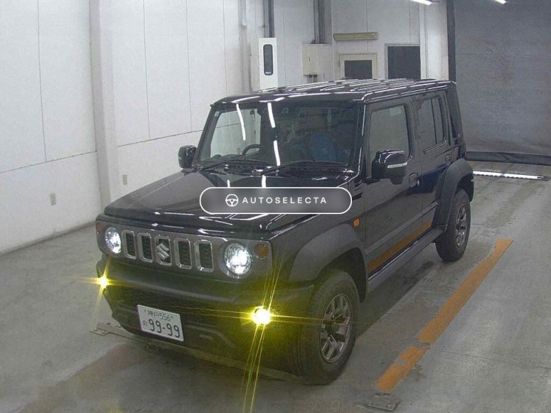 Suzuki Jimny Nomade black side profile five door