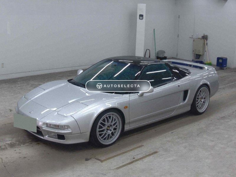 Honda NSX NA1 Rear Quarter View Silver Japanese Import