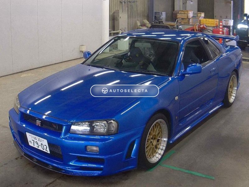 Nissan Skyline GT-R V-Spec Side Profile BNR34