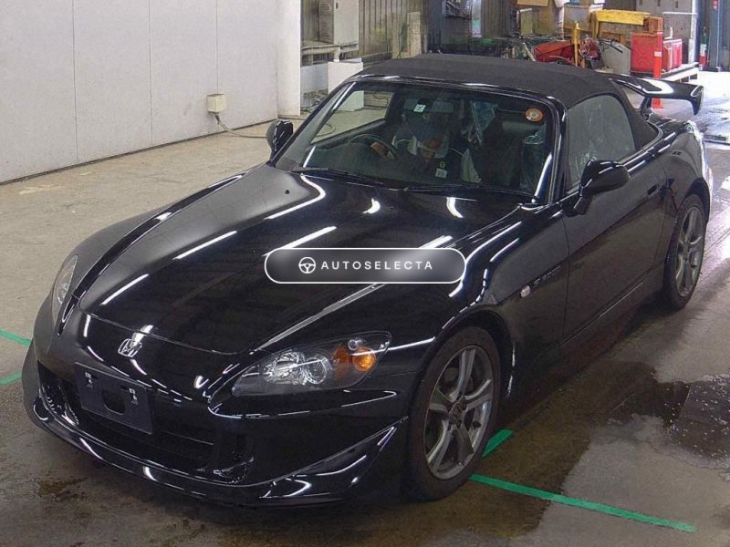 Honda S2000 Type S Black Side Profile