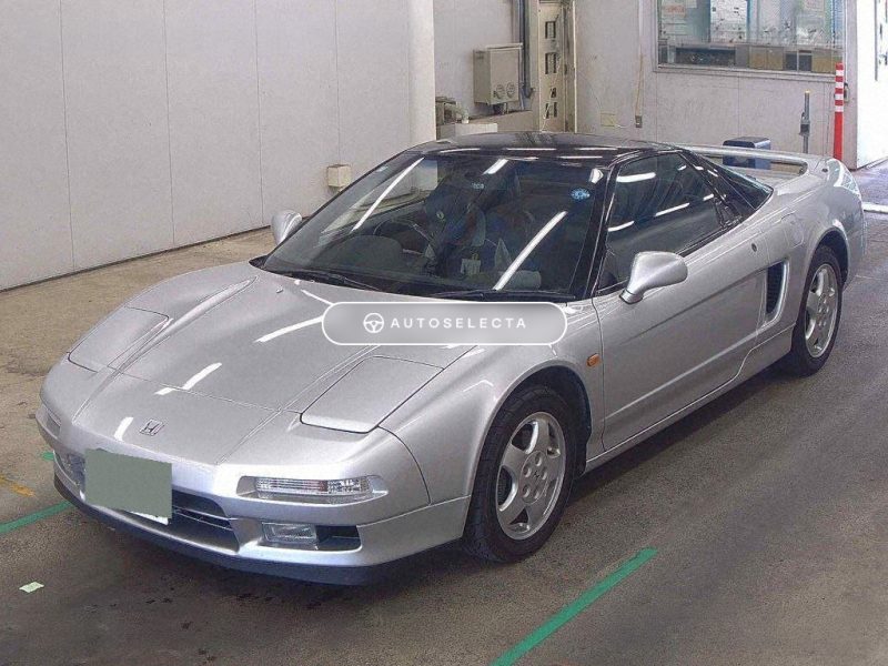 Honda NSX NA1 Front View Silver Metallic