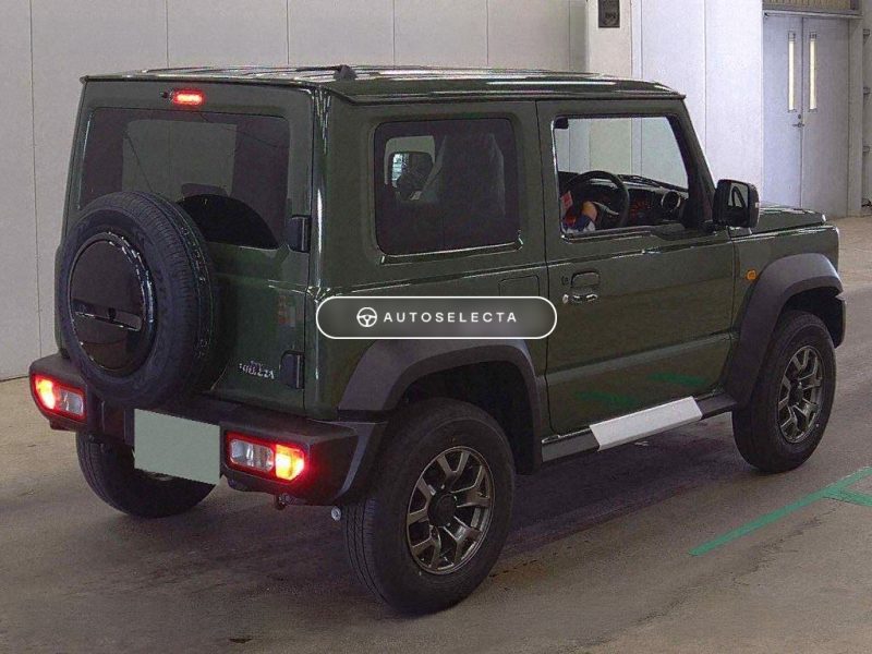 Suzuki Jimny Sierra JC 3 Door Manual 2025 Jungle Green Rear Side